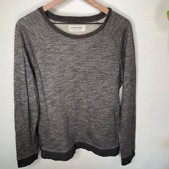 Everlane Heathered Terry Sweatshirt - Picture 2 of 5